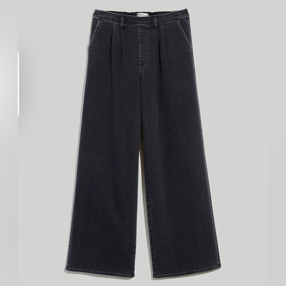 Madewell High Waisted Superwide-Leg Jeans in Bessemer Wash - Picture 3 of 7